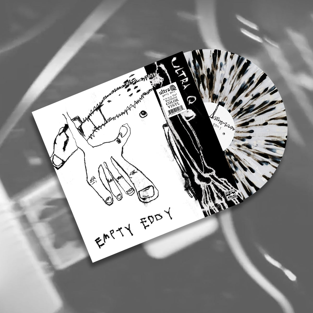 Ultra Q "Empty Eddy" LP (1-2-3-4 Go! Exclusive Splatter Vinyl)