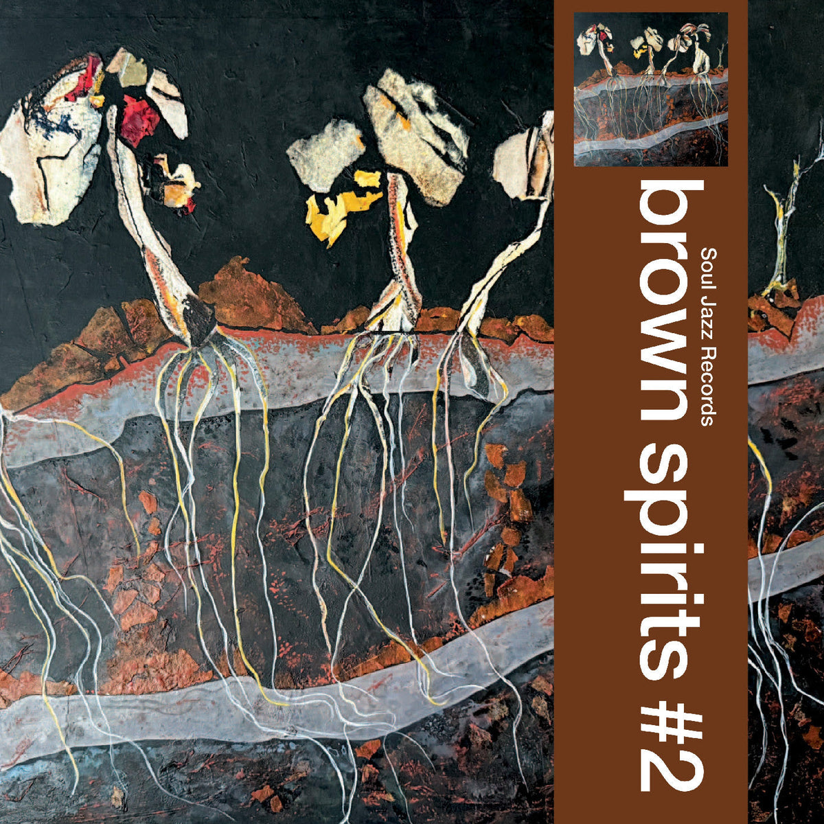 PRE-ORDER: Brown Spirits "Brown Spirits #2" LP (Indie Exclusive Transparent Yellow Vinyl)