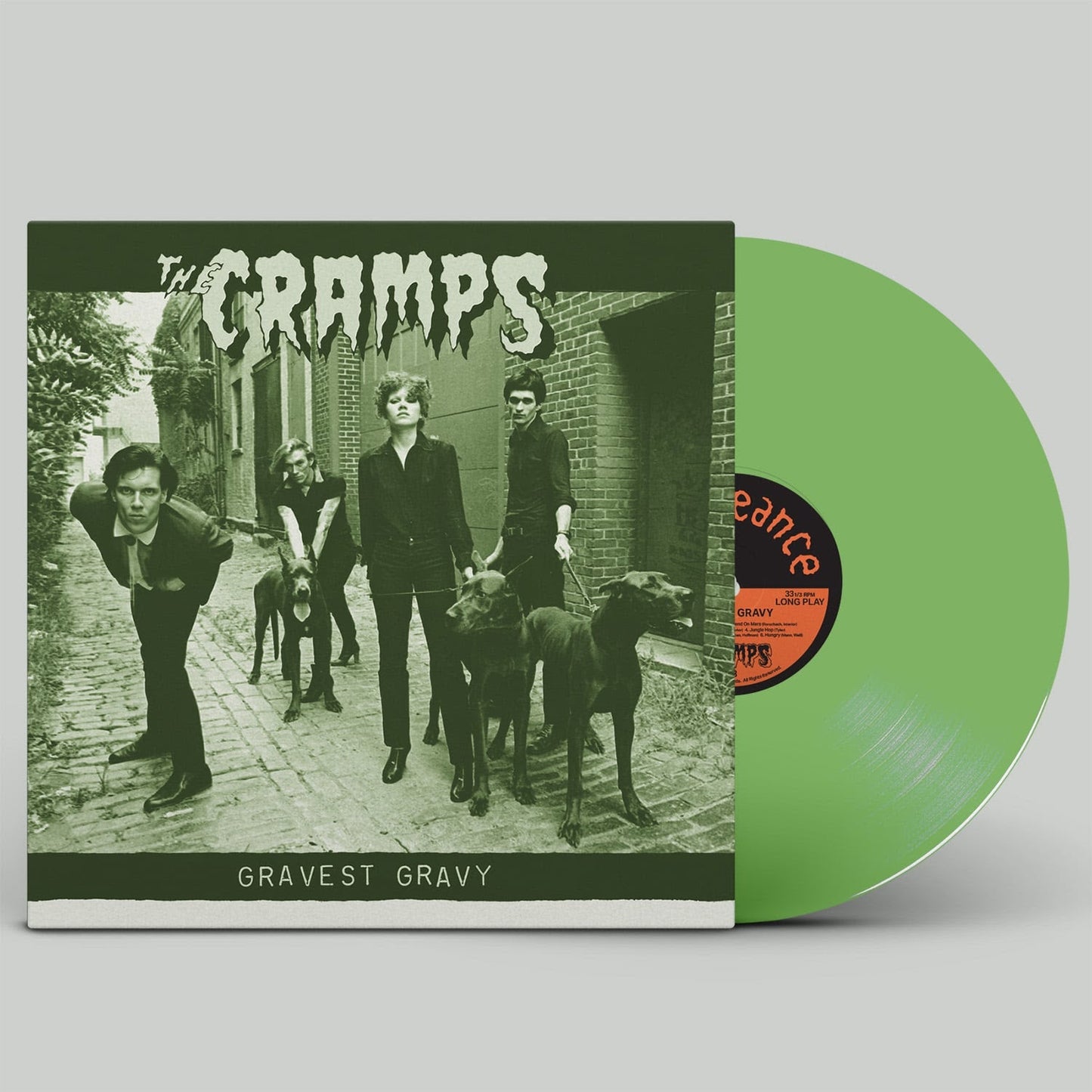 PRE-ORDER: The Cramps "Gravest Gravy" LP (Glow In The Dark Color Vinyl)