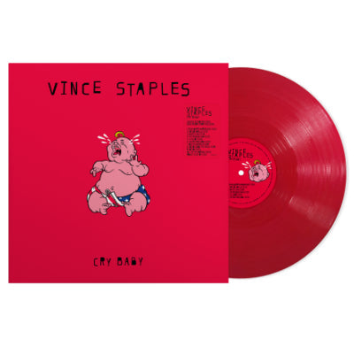 Staples, Vince - Cry Baby (Indies Exclusive Red Coloured Vinyl)