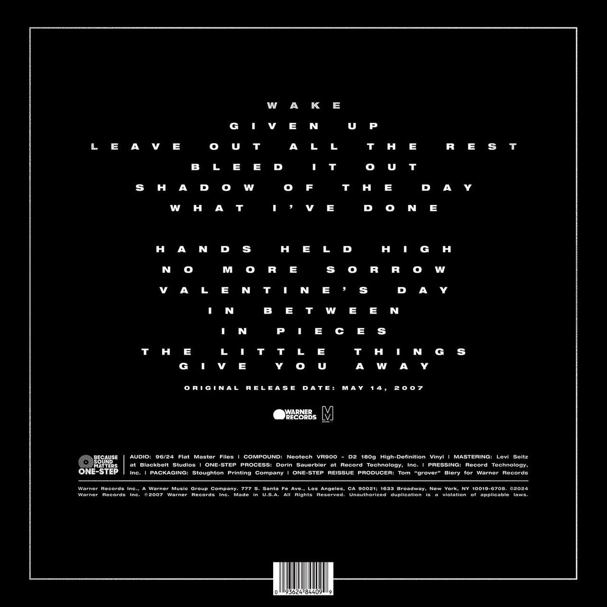 Linkin Park - Minutes to Midnight - One-Step LP